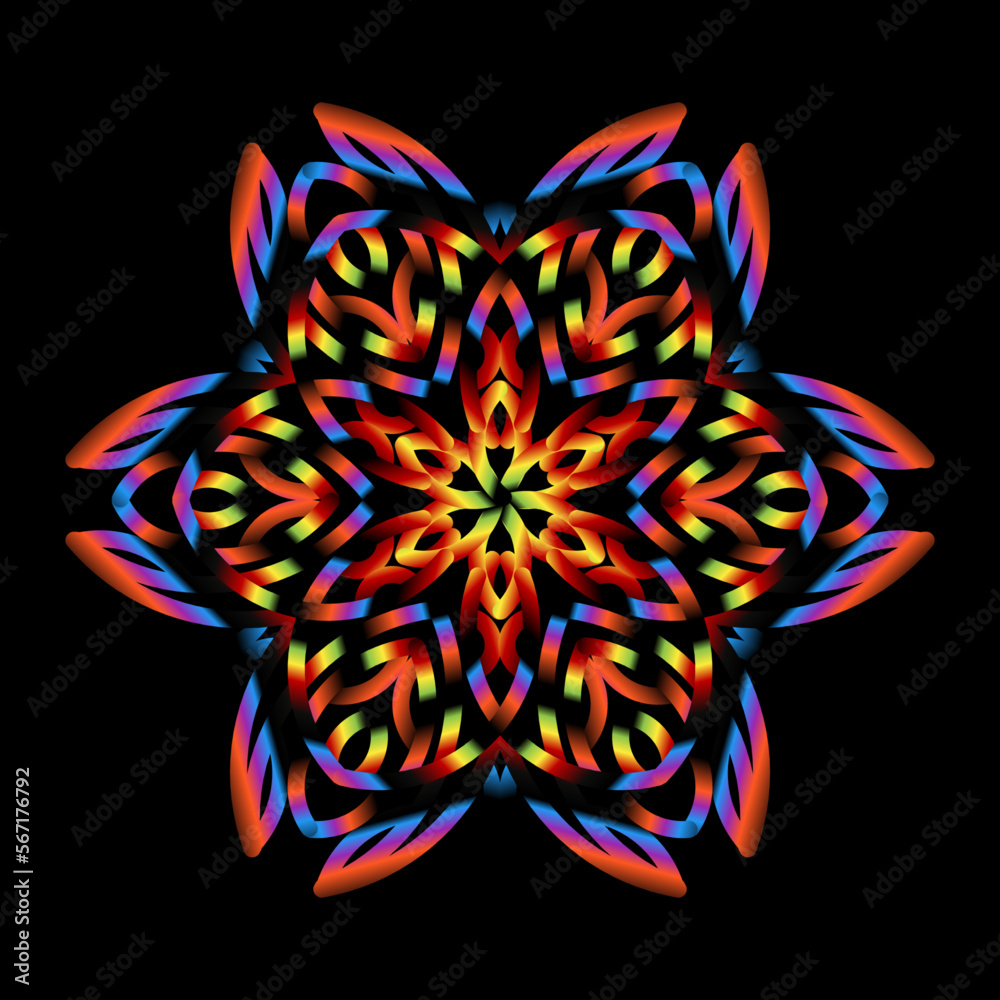 Beautiful colourful gradient flowers line art of traditional abstract symbol batik dayak ornament design template elements
Beautiful colourful gradient flowers line art of traditional abstract symbol batik dayak ornament design template elements