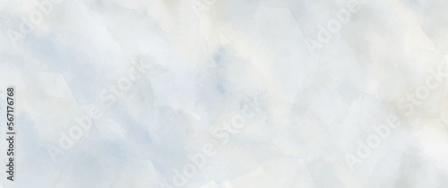 Vector watercolor art background. Blue and beige marble. Stone. Watercolour texture for cards, flyers, poster. Stucco. Wall. Brushstrokes and splashes. Painted template for design. 