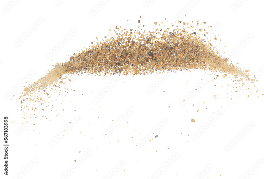 Big size Sand flying explosion, Golden grain wave explode. Abstract cloud fly. Yellow colored sand splash throwing in Air. White background Isolated high speed shutter, throwing freeze stop motion Big size Sand flying explosion, Golden grain wave explode. Abstract cloud fly. Yellow colored sand splash throwing in Air. White background Isolated high speed shutter, throwing freeze stop motion