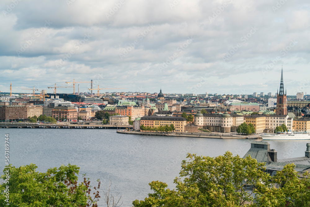 Skyline of Stockholm