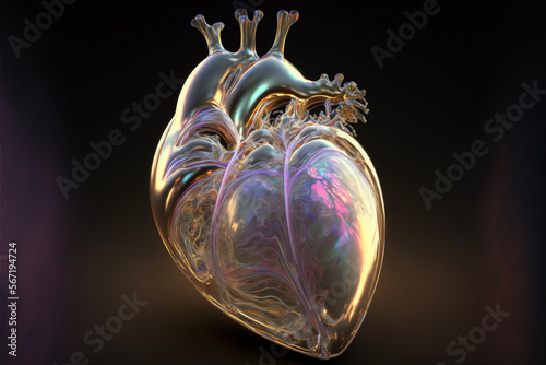 Holographic Anatomically Correct Heart Generative AI