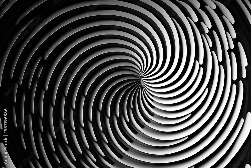 Pulsating Concentric Circles Abstract Background, Generative AI Pulsating Concentric Circles Abstract Background, Generative AI