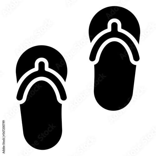 sandals footwear illustration