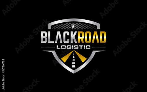 Illustration graphic vector of logistics and delivery services company logo design template