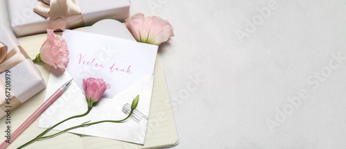 Card with text VIELEN DANK,...