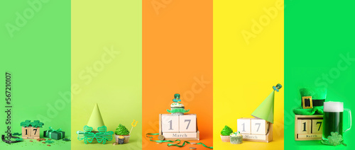 Festive collage for St. Pat...