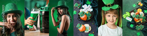 Festive collage for St. Pat...