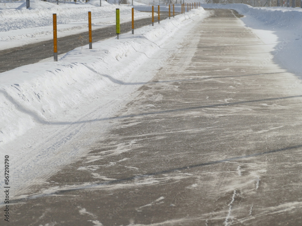 Obraz premium アイスバーン