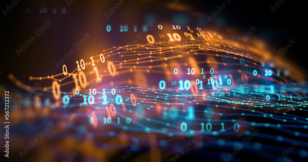 Programming code abstract technology background of software developer ...