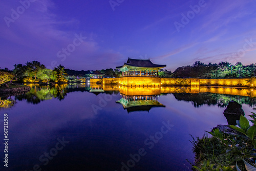 reflection of the castle