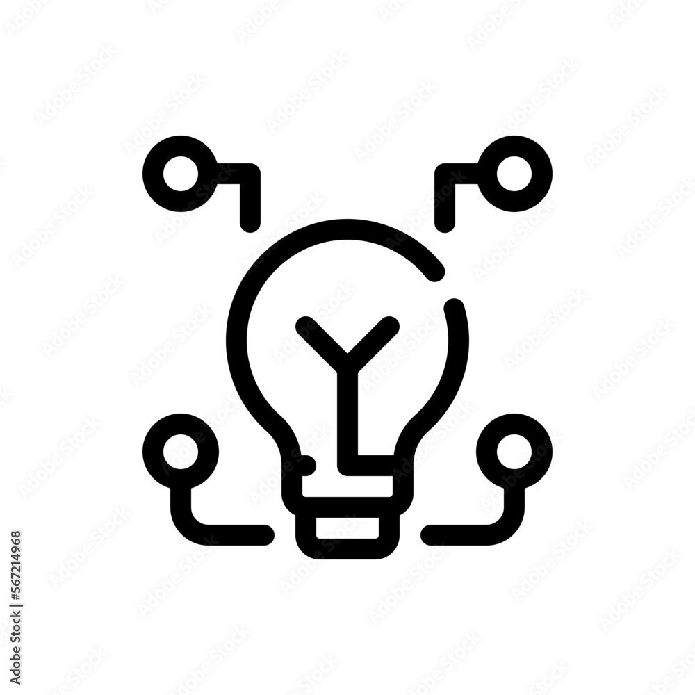 innovation line icon innovation line icon