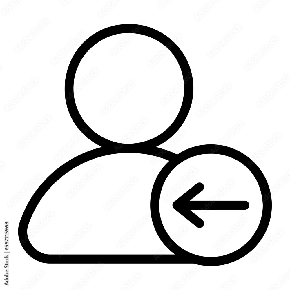 Logout line icon Logout line icon