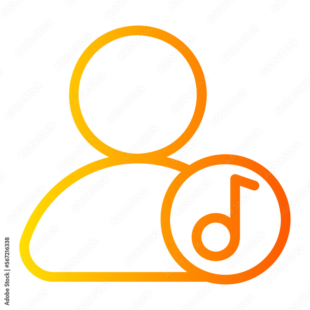 music gradient icon music gradient icon