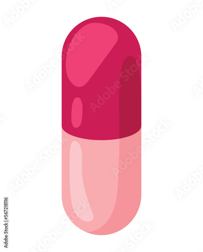 pink capsule medicine © Jemastock