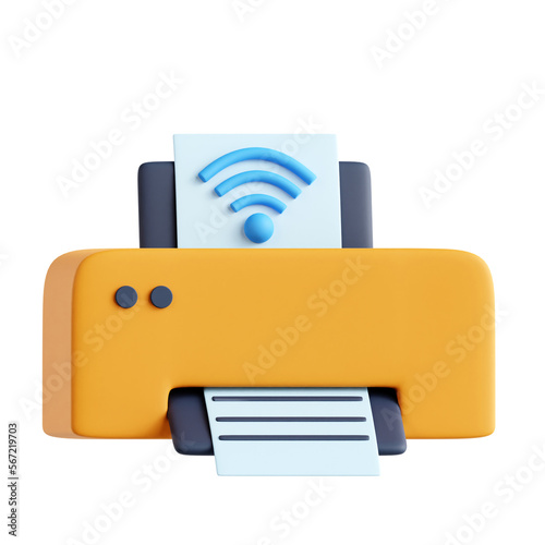 3d smart printer icon