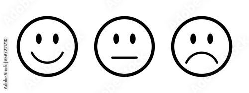 Smiley icon set