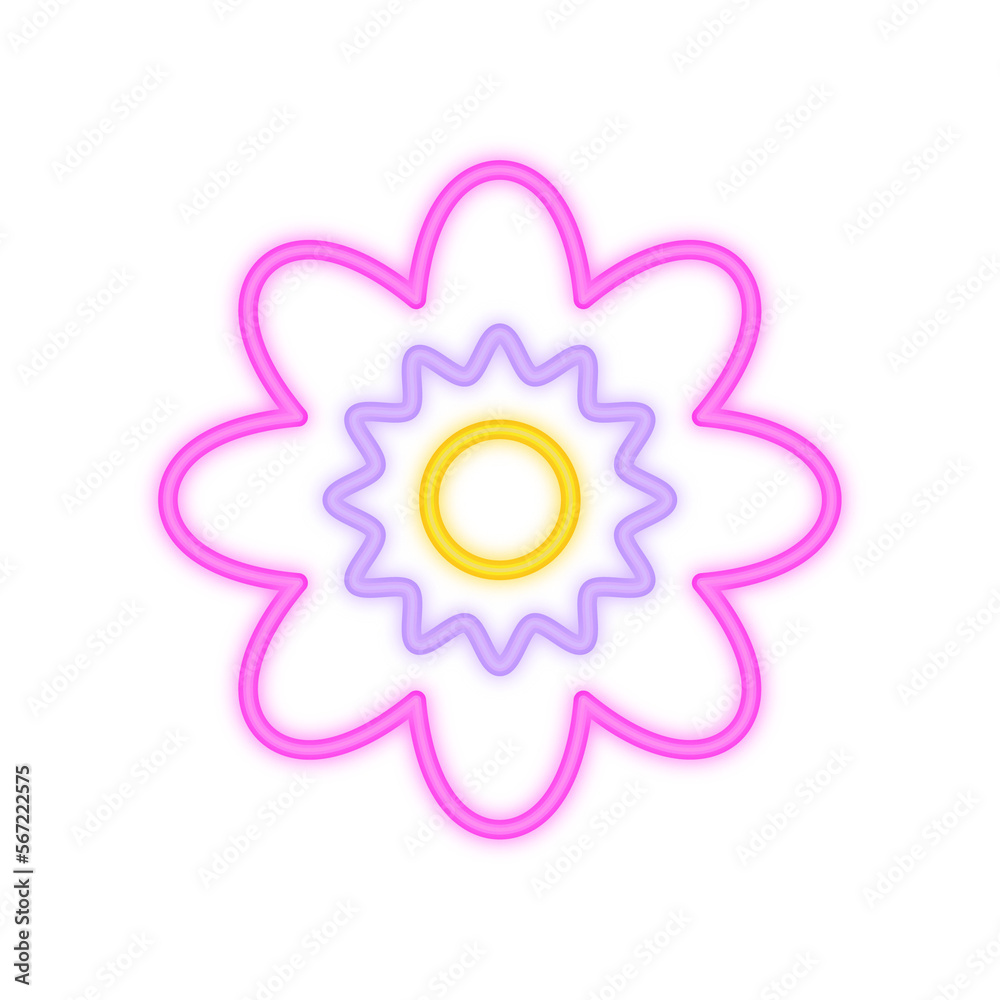 Flower Neon Signboard
