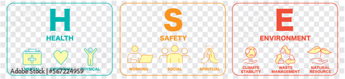 HSE  hse, health, safety, environment, icon vector illustration . 