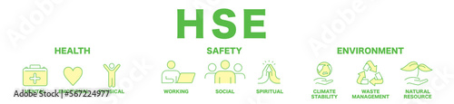 HSE  hse, health, safety, environment, icon vector illustration . 