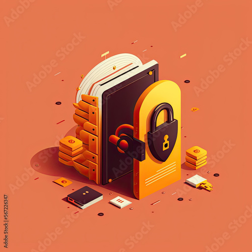lock, password, key, security, safe, Generative AI