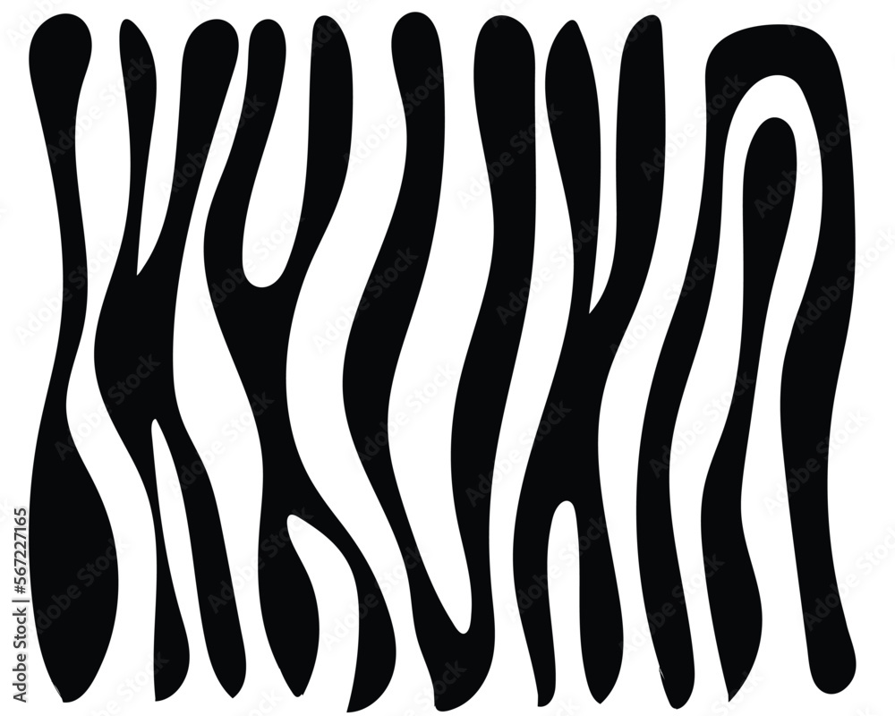 vector zebra skin texture. vector zebra skin texture.