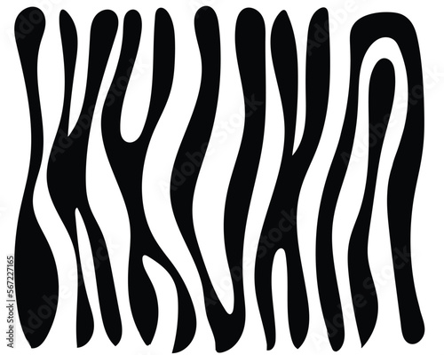 vector zebra skin texture.