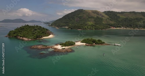 cataguases island at angra dos reis rio de janeiro brazil photo