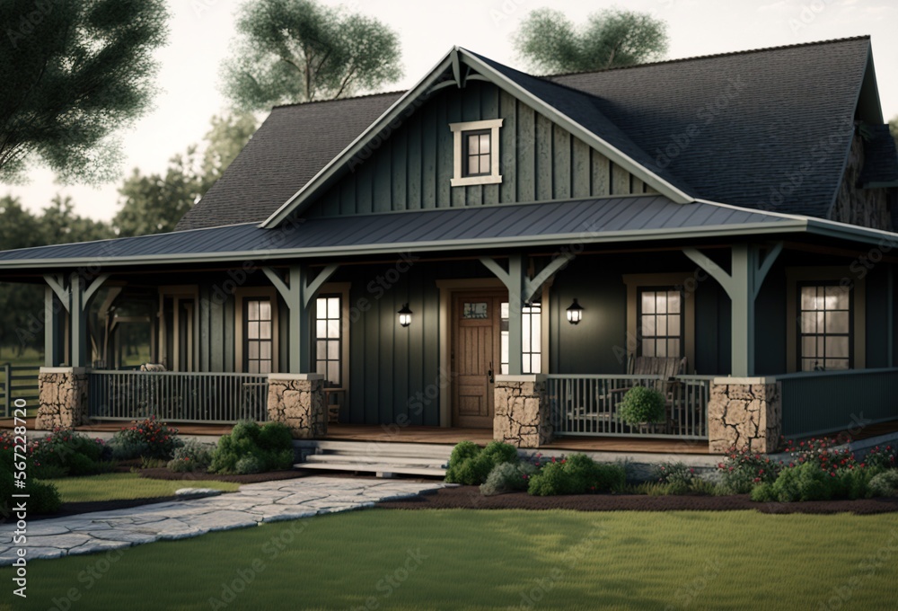Open Style Ranch Back Porch Ranch Style House With Porch