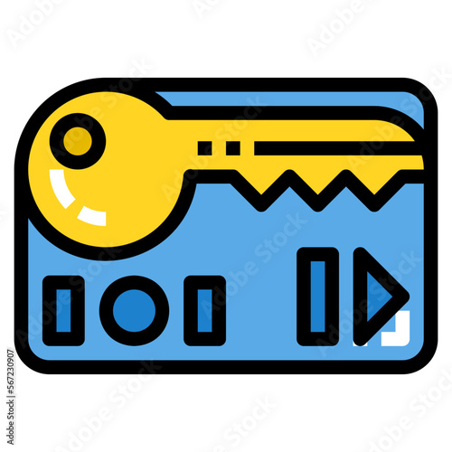keycard icon