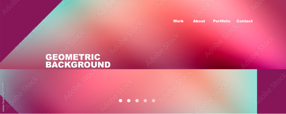 Minimalist geometric abstract background with fluid gradients. Vector Illustration For Wallpaper, Banner, Background, Card, Book Illustration, landing page Minimalist geometric abstract background with fluid gradients. Vector Illustration For Wallpaper, Banner, Background, Card, Book Illustration, landing page