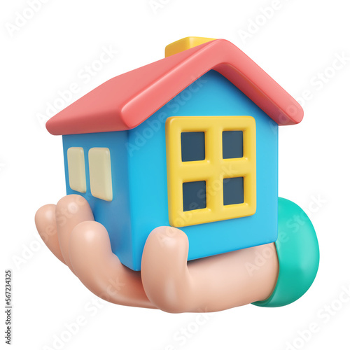 Business Property 3D Illustration Icon
