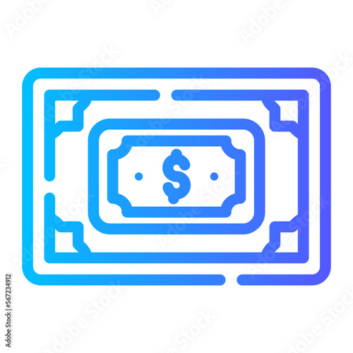 dowry gradient icon