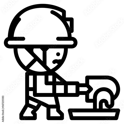 Plasterer icon