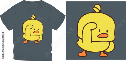 MINI CHICK BIRF t-shirt graphic design vector illustration
