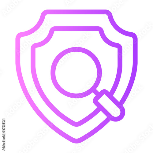 search gradient icon