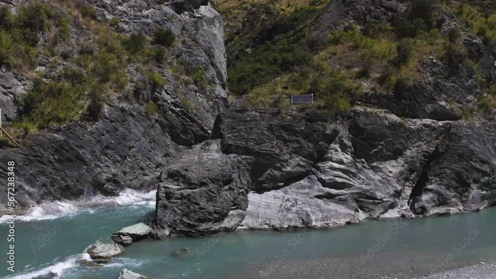 New Zealand Shotover River Jet Boat Canyon river Ride New Zealand Shotover River Jet Boat Canyon river Ride