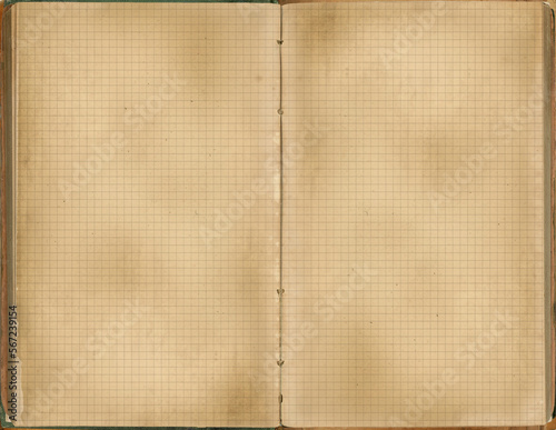 Old graph book page