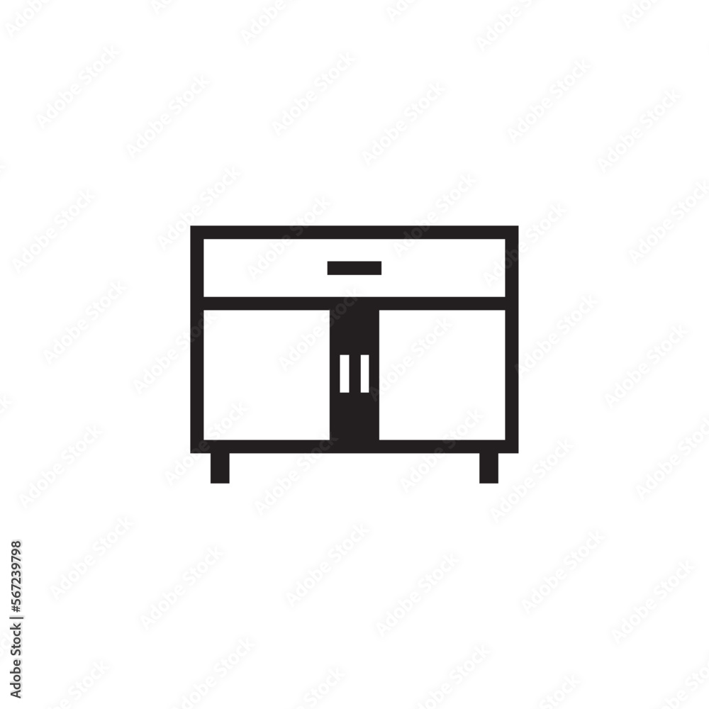 cupboard icon , furniture icon vector cupboard icon , furniture icon vector