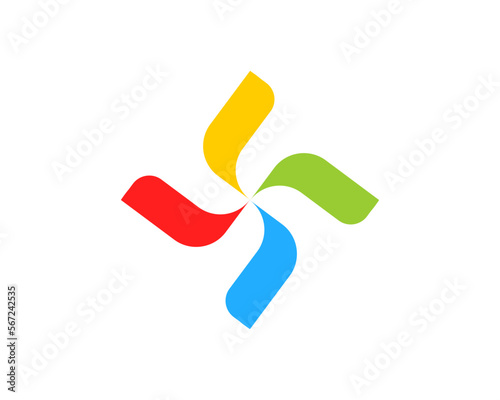 Flying heart with angel ring above