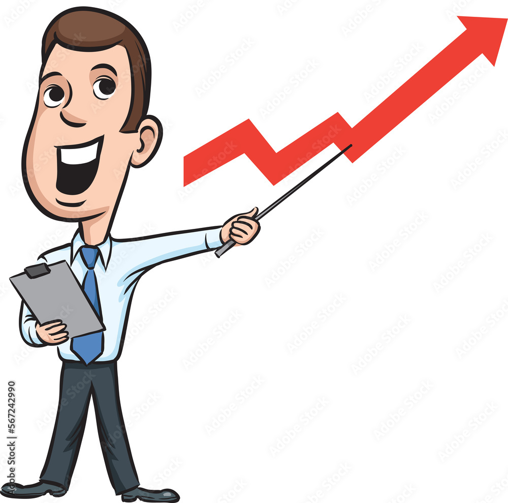 businessman standing pointing at chart - PNG image with transparent background businessman standing pointing at chart - PNG image with transparent background