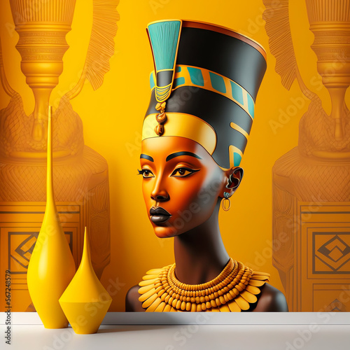 egyptian queen nefertiti wallpaper