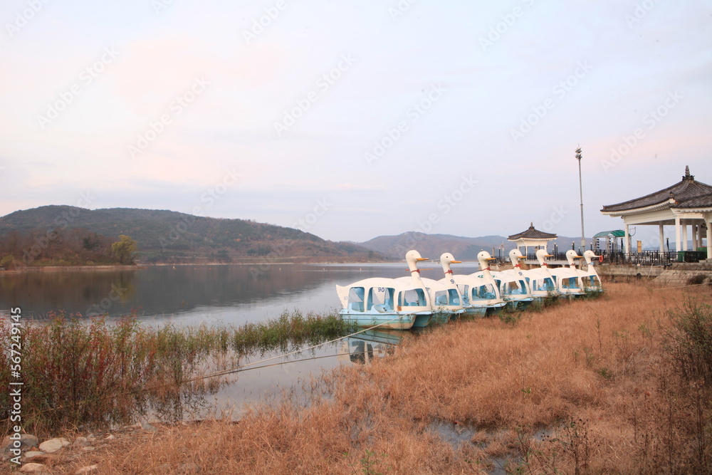 경주 보문호 유선장