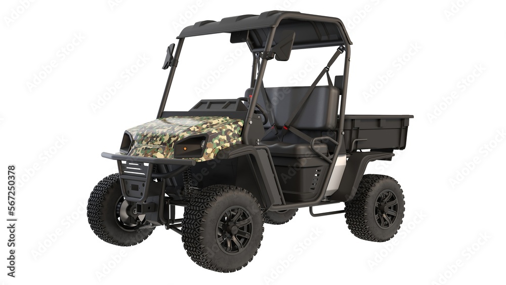 Fototapeta premium Electric ATV