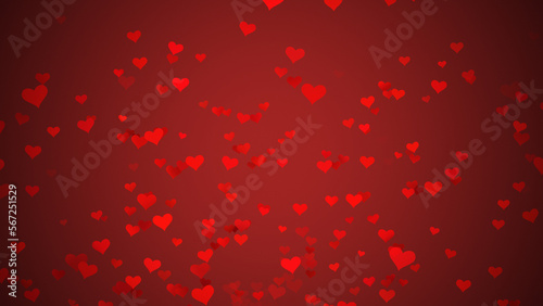Heart valentine day abstract background