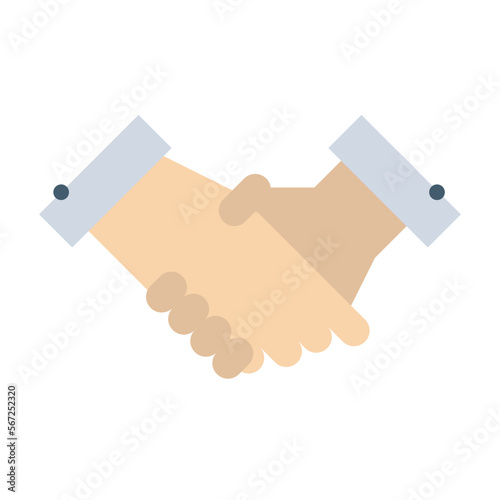 cooperate flat icon