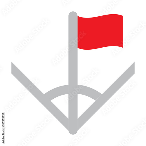 corner flat icon