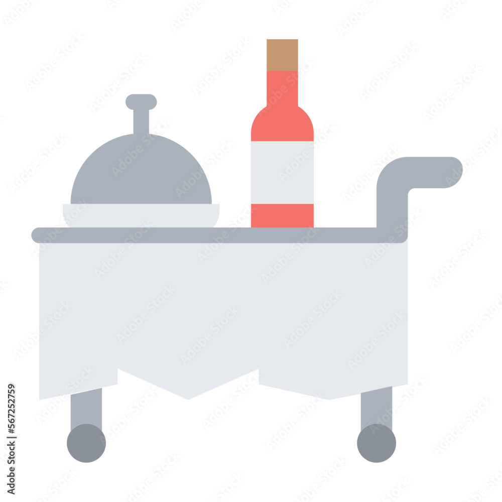 food service flat icon food service flat icon