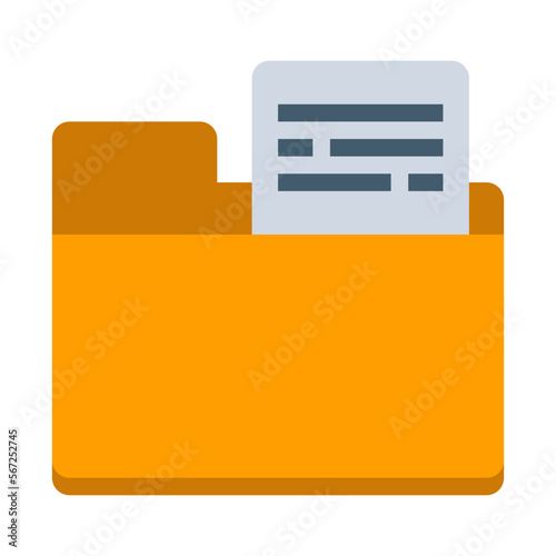 folder flat icon