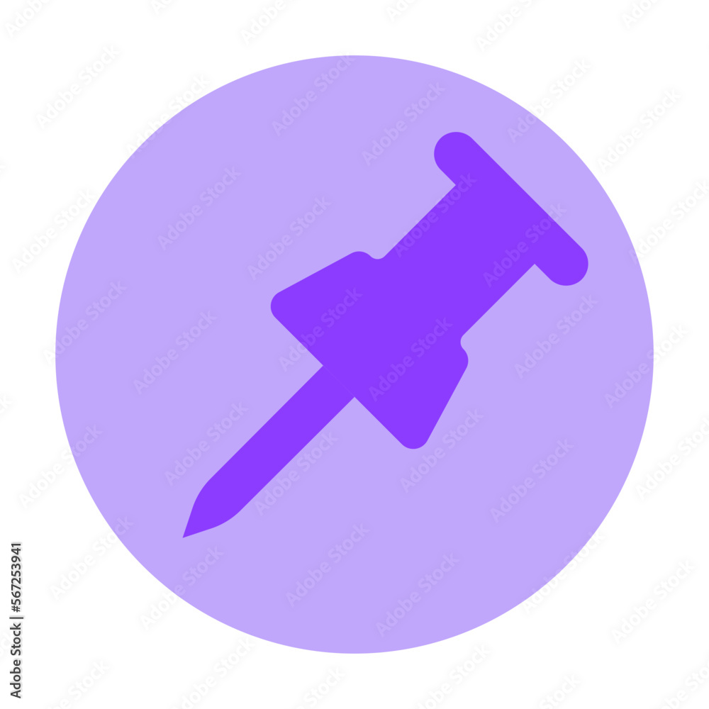 pin flat icon pin flat icon