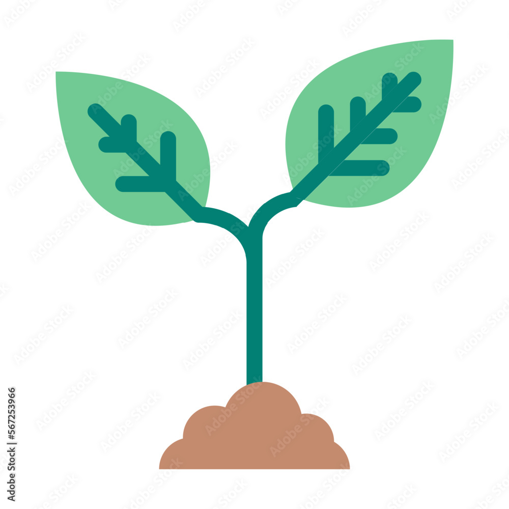 Plant flat icon
